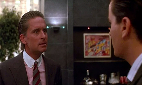 Best Finance Movies: Wall Street. Michael Douglas, Charlie Sheen, Martin Sheen Films.